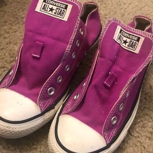 Purple Converse Chuck Taylors